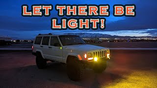 Novsight 3 Inch LED Pods: Jeep Car XJ Build