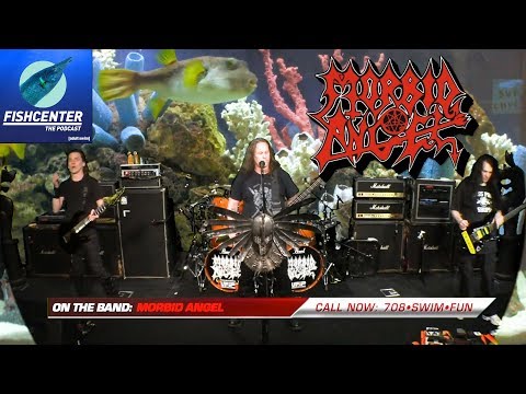 Morbid Angel 12 march 2019 Adult Swim FishCenter live show & interview