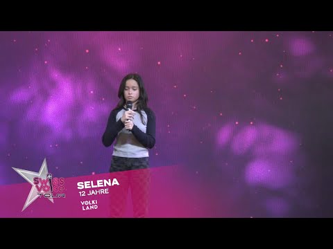 Selena 12 jahre - Swiss Voice Tour 2022, Volkiland Volketswil