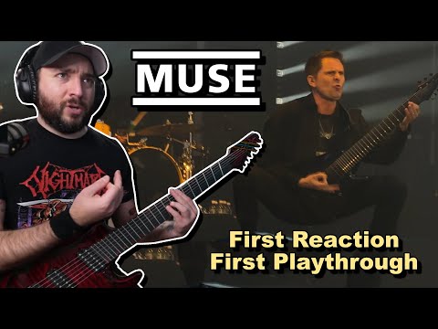 Muse went 8 STRING! "Unravelling" First Reaction and Playthrough in Rocksmith 2014!