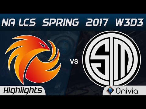 P1 vs TSM Highlights Game 3 NA LCS Spring 2017 W3D3 Phoenix1 vs Team Solo Mid