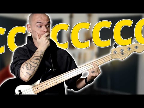 So spielst du COOLE BASSLINIEN NUR MIT GRUNDTÖNEN - E-Bass Deadnote Tutorial