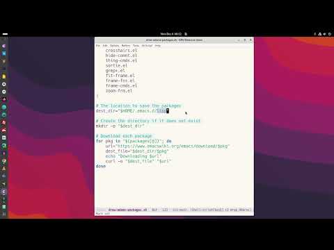 Get Emacs Packages from the Emacswiki with a Script