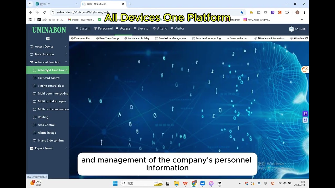 Access Control Cloud Platform Overview