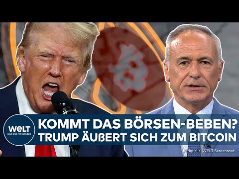 BITCOIN: Börsen-Beben? Donald Trump äußert sich zur Digital-Währung und wendet sich an Anleger