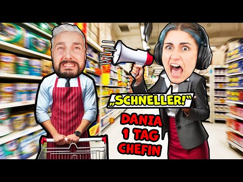 DANIA IST 1 TAG MEINE CHEFIN! Ich arbeite im Supermarkt & es war ein Fehler! Supermarkt Simulator