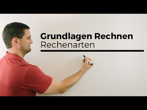 Grundlagen Rechnen, Rechenarten, Potenzieren, Radizieren, Bezeichnungen, Sprechweisen, Mathehilfe