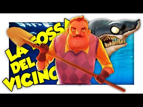 IL FINALE?! LO SQUALO DEL VICINO DI CASA E LA MIA TOMBA! - Hello Neighbor ITA [SpGioca]