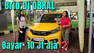 DIOBRAL.. Honda BRIO Bekas KM Rendah. Cuma 10 Juta Langsung Bawa Pulang. Ada Xpander, HRV, CRV.