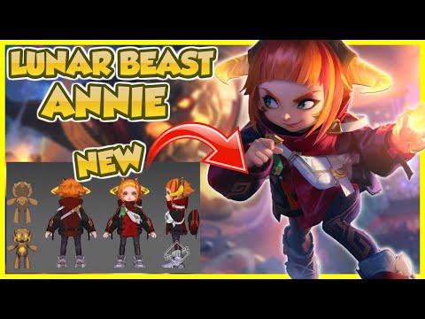 🐻🔥 LUNAR BEAST ANNIE HOP, SKIP, AND JUMPS INTO BATTLE | PBE Skin Showcase | Erick Dota
