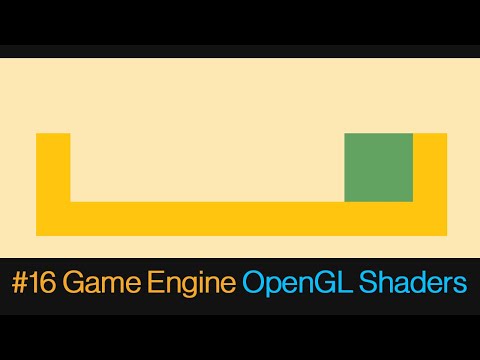 #16 How To Make a Game Engine | C++ and OpenGL | Graphics Module - Create Shaders