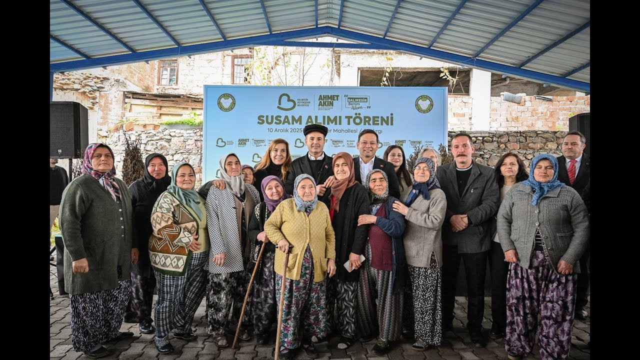 Büyükşehirden Susam Üreticilerine Destek