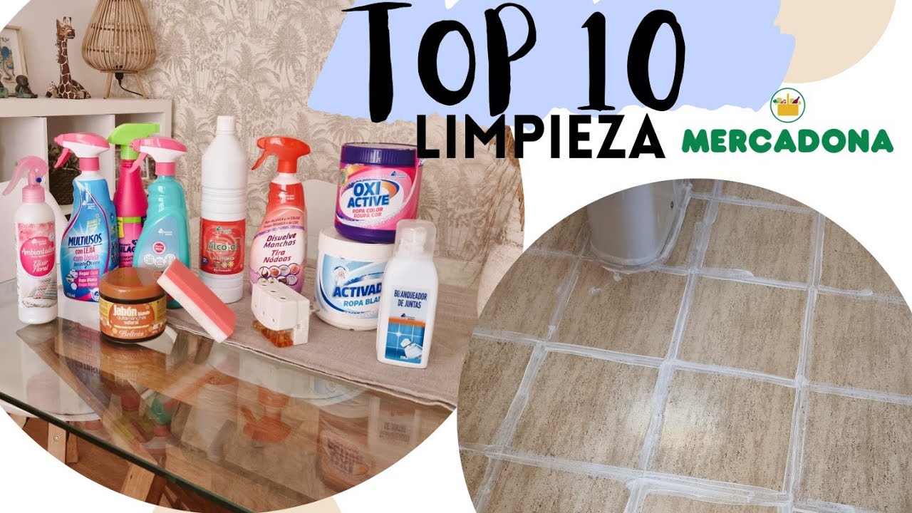 TOP 10 PRODUCTOS LIMPIEZA MERCADONA: Mis favoritos desde hace años!!