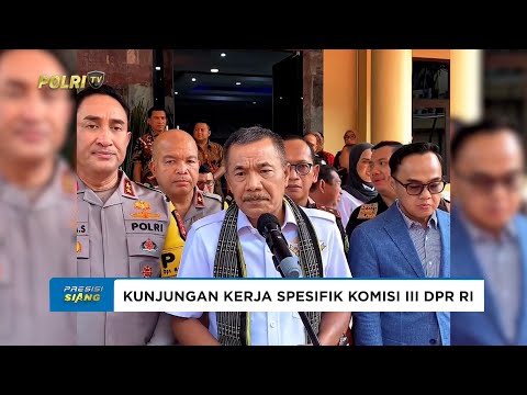 KAPOLDA BANTEN TERIMA KUNJUNGAN KERJA SPESIFIK KOMISI III DPR RI