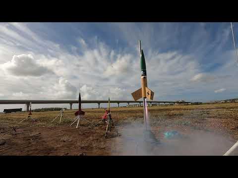 Model Rockets: Mid-power rocket launches NOW IN 4K!