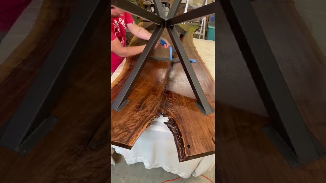 Black Walnut Table is Finished!