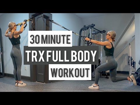 30 Minute TRX Full Body Workout | Strength and Cardio | No Repeats | Tri Sets