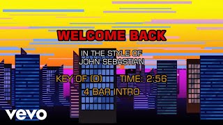 John Sebastian - Welcome Back (Karaoke)