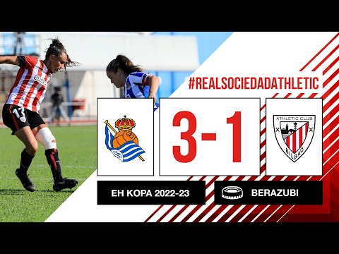 Imagen de portada del video RESUMEN| Real Sociedad 3-1 Athletic Club | EH Kopa 2022/23