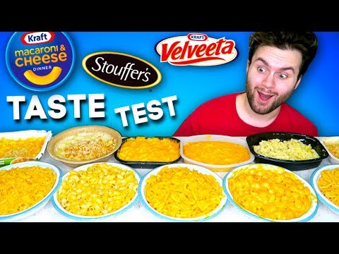I tried every kind of MAC N' CHEESE from the store...
