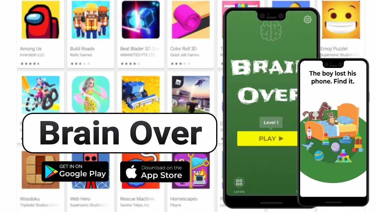 Brain Exercise: Tricky Puzzles Level 1-20 (Android/IOS)