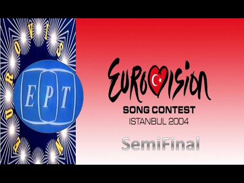 Eurovision Song Contest 2004 semifinal full (ERT) Greek commentary