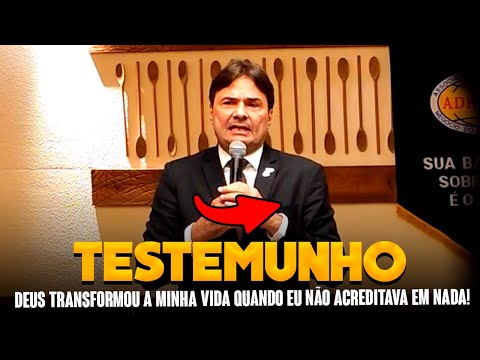 É DE ARREPIAR O TESTEMUNHO DESSE EMPRESÁRIO! DEUS TRANSFORMOU A MINHA VIDA QUANDO EU NÃO ACREDITAVA!