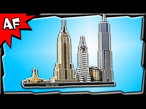 Vidéo LEGO Architecture 21028 : New York