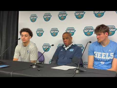 UNC Hubert Davis, Henri Veesaar, Kyan Evans Post-St. Bonaventure Press Conference | Inside Carolina