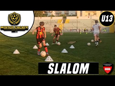 ALLENAMENTO SCUOLA CALCIO ESORDIENTI: LO SLALOM | U13 U12 U11 U10