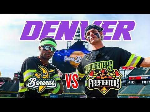 I played in FRONT OF 100,000 FANS against the SAVANNAH BANANAS (Denver, CO)
