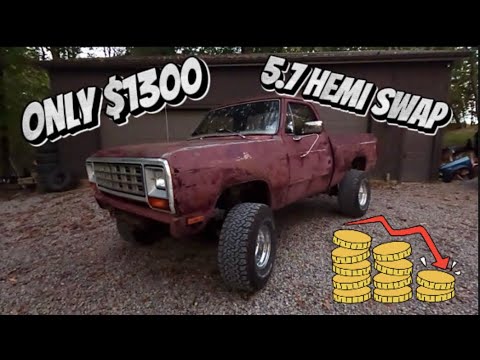 Hemi swap for under $1500! And How!