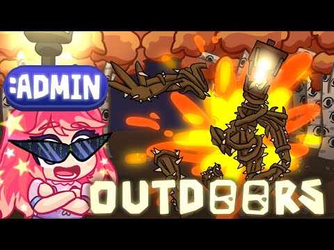 Używam ADMIN PANEL by odkryć WSZYSTKIE NOWE RZECZY w OUTDOORS 🛡️👁️