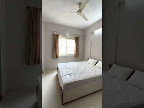 Video thumbnail for B102: Fully furnished 1 BHK Flat for rent in Whitefield | Kots Deux