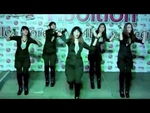 "Junosque" cover "Hot Issue+Huh" (4minute) @ audition "Hello! Korea by MBK" #23