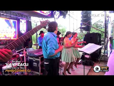 CARRO ROJO    EN VIVO VAVI ZACLI