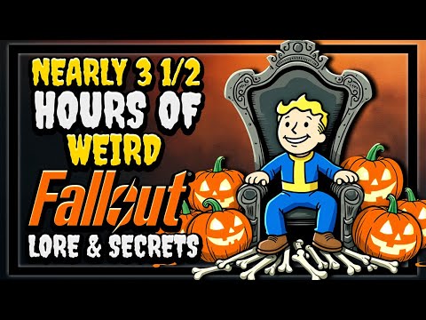 Nearly 3 1/2 Hours of Weird Fallout Lore and Secrets