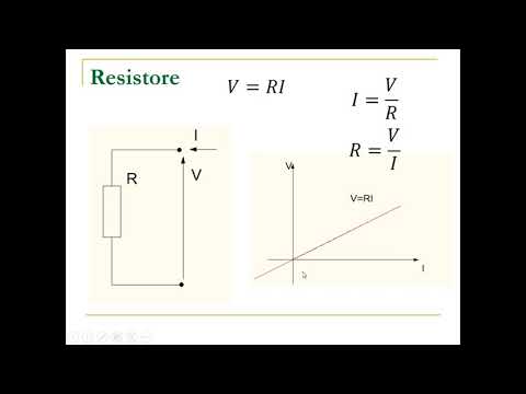 BIPOLI in Corrente Continua. #elettrotecnica; #bipoli; #correntecontinua.