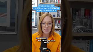 Blue wave panic? HUGE Dem turnout TRIGGERS Trump's election chaos