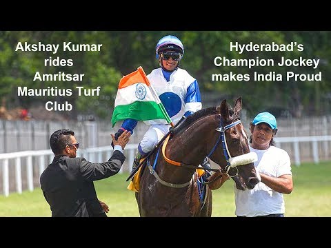 Akshay Kumar on Amritsar wins at the Mauritius Turf Club