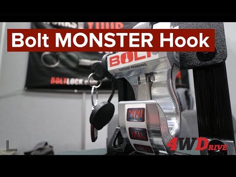 Monster Swivel Hook with Bolt Lock Technology