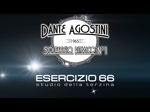 Dante Agostini - Solfeggio Ritmico N°1 - Esercizio  66