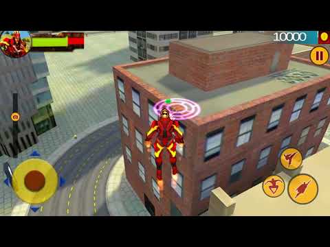 Iron Hero City Rescue Game Video