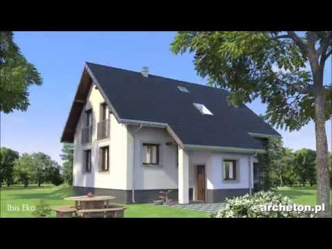 Projekt domu Ibis Eko - archeton.pl