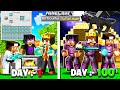 100 Days But SMELTING MULTIPLIES ITEMS In Minecraft