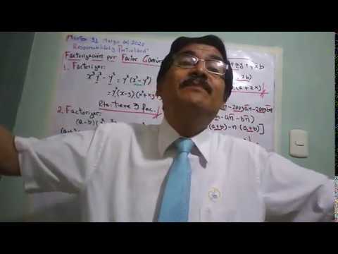 FACTORIZACION POR FACTOR COMUN