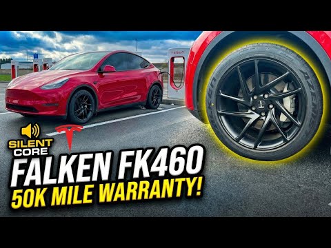 I Found the almost PERFECT Tires for Tesla? (FALKEN FK460 Silent Core 50K Miles)