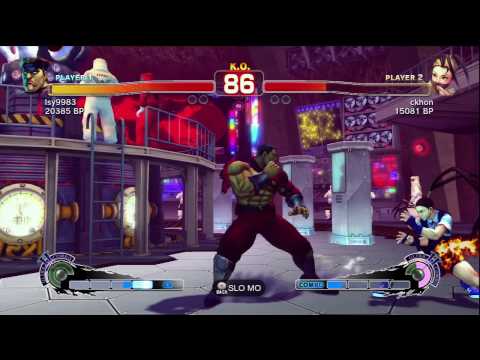 SSF4: Isy9983 (M. Bison) vs. ckhon (Ibuki)