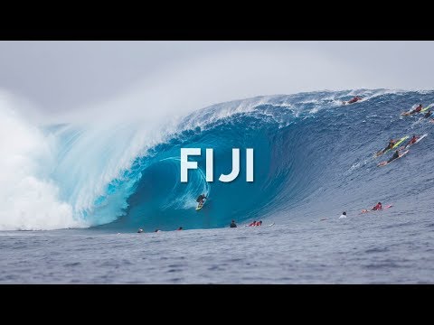 Biggest Swell of The Decade in Cloudbreak, Fiji