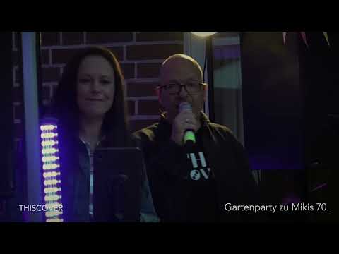🎬 THISCOVER is... Durch die schweren Zeiten (Udo Lindenberg) | 💥Cover-Song Live bei Mikis Geburtstag